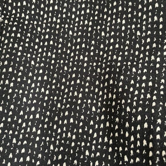 Dalia Collection cotton blend black/cream patterned pants, size 6 - Picture 6 of 6